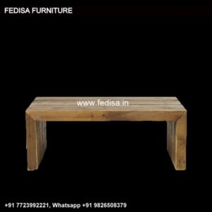 Round Glass Coffee Table, Wood And Metal Coffee Table Coffee & Center Table Online