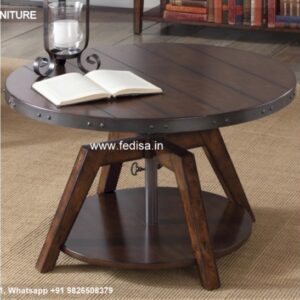 Drum Coffee Table, Minimalist Coffee Table Coffee & Center Table Online