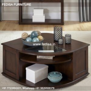 Glass Side Table, Trunk Table Coffee & Center Table Online