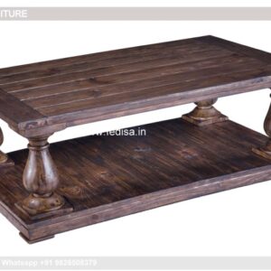 Drum Coffee Table, White Wood Coffee Table Coffee & Center Table Online