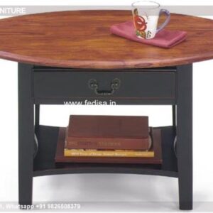 Round Wood Coffee Table, Round Coffee Table Sets Coffee & Center Table Online