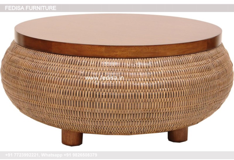Drum Coffee Table, Pink Coffee Table Coffee & Center Table Online
