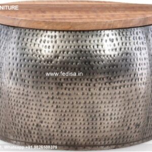 Industrial Coffee Table, Rectangular Glass Coffee Table Coffee & Center Table Online