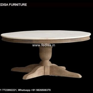 Round Wood Coffee Table, Floating Coffee Table Coffee & Center Table Online