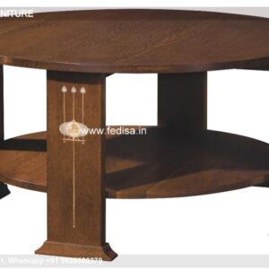 Drum Coffee Table, Raw Wood Coffee Table Coffee & Center Table Online