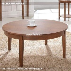 Round Wood Coffee Table, House And Home Coffee Tables Coffee & Center Table Online