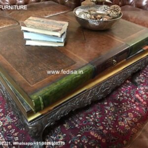 Drum Coffee Table, Industrial Style Coffee Table Coffee & Center Table Online