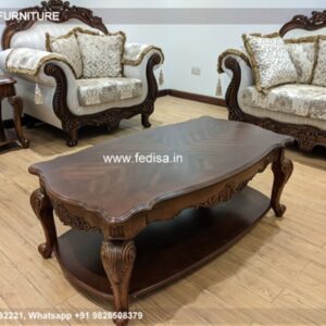Round Wood Coffee Table, Marble Center Table Coffee & Center Table Online