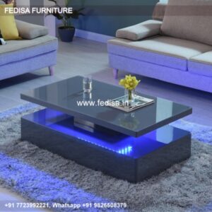 Round Glass Coffee Table, Elegant Coffee Tables Coffee & Center Table Online