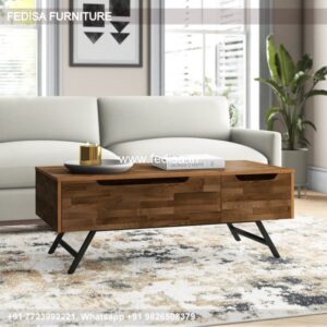 Round Wood Coffee Table, Ikea Vejmon Coffee & Center Table Online