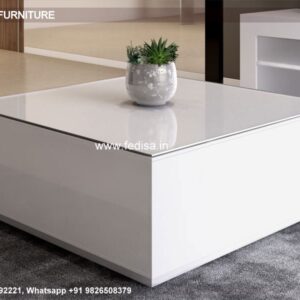 Glass Side Table, 2 Piece Coffee Table Set Coffee & Center Table Online