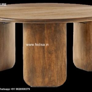 Round Glass Coffee Table, Cage Coffee Table Coffee & Center Table Online