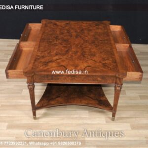 Industrial Coffee Table, Pouf Coffee Table Coffee & Center Table Online