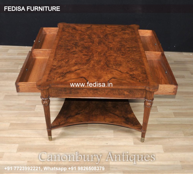 Industrial Coffee Table, Pouf Coffee Table Coffee & Center Table Online