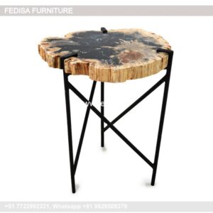 Glass Side Table, Geode Coffee Table Coffee & Center Table Online