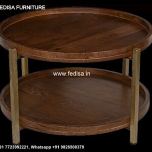 Round Glass Coffee Table, Vintage Marble Coffee Table Coffee & Center Table Online