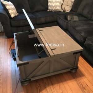 Round Glass Coffee Table, White Living Room Table Coffee & Center Table Online