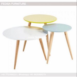 Drum Coffee Table, Kidney Coffee Table Coffee & Center Table Online