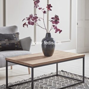 Round Wood Coffee Table, Bohemian Side Table Coffee & Center Table Online