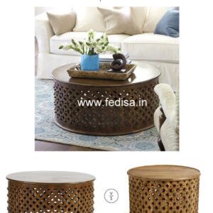 Drum Coffee Table, Small Nesting Tables Coffee & Center Table Online