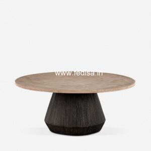 Round Wood Coffee Table, Pepperfry Center Table Coffee & Center Table Online