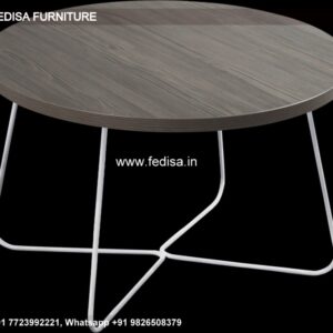 Industrial Coffee Table, Oak Wood Coffee Table Coffee & Center Table Online