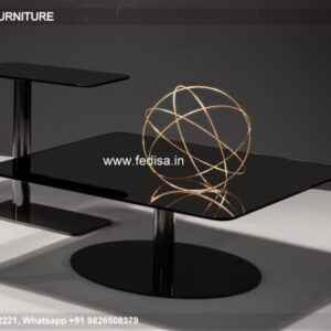 Glass Side Table, Vintage Glass Coffee Table Coffee & Center Table Online