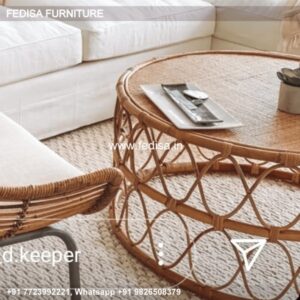 Drum Coffee Table, Round Teak Coffee Table Coffee & Center Table Online