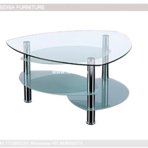 Round Wood Coffee Table, Glass Top Coffee Table Set Coffee & Center Table Online