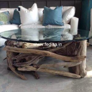 Drum Coffee Table, Black Nesting Coffee Table Coffee & Center Table Online