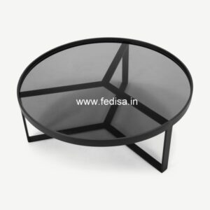 Round Wood Coffee Table, Iridescent Coffee Table Coffee & Center Table Online