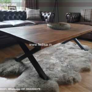 Round Glass Coffee Table, White Small Side Table Coffee & Center Table Online