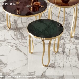 Small Tables, Round Leather Coffee Table Coffee & Center Table Online