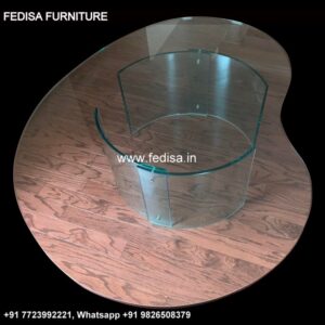 Drum Coffee Table, Streamline Coffee Table Coffee & Center Table Online