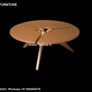 Round Glass Coffee Table, Chunky Solid Oak Coffee Table Coffee & Center Table Online