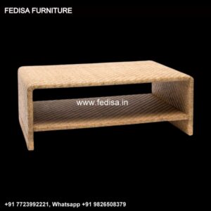 Round Wood Coffee Table, Modern Oval Coffee Table Coffee & Center Table Online