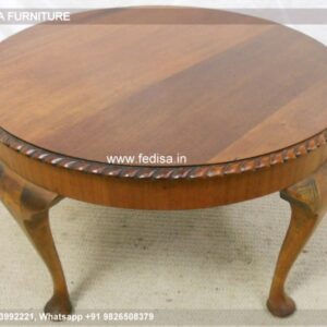 Drum Coffee Table, Curved Glass Table Coffee & Center Table Online