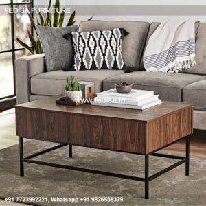 Drum Coffee Table, Leaf Coffee Table Coffee & Center Table Online
