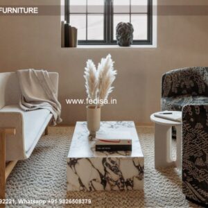 Drum Coffee Table, Matching Side Tables Coffee & Center Table Online