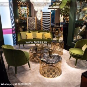 Industrial Coffee Table, Wooden Table For Living Room Coffee & Center Table Online