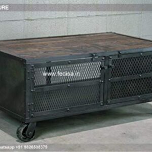 Large Coffee Table, Coffee Table With Poufs Underneath Coffee & Center Table Online