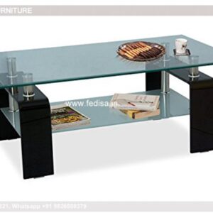 Glass Side Table, Reflection Coffee Table Coffee & Center Table Online