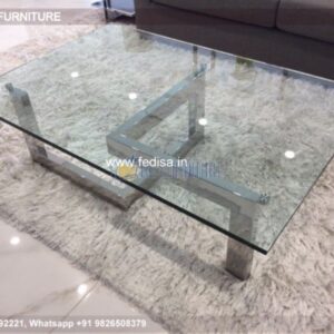 Round Glass Coffee Table, Trinson Coffee Table Coffee & Center Table Online