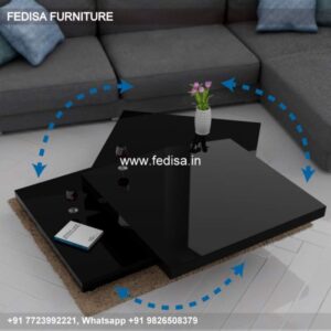 Drum Coffee Table, Flat File Coffee Table Coffee & Center Table Online