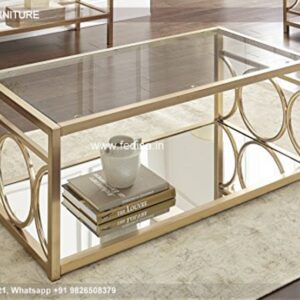Round Glass Coffee Table, Multifunction Foldable Coffee Table Liftable And Lowerable Coffee & Center Table Online