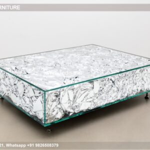 Glass Side Table, Coffee And Dining Table Coffee & Center Table Online