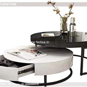 Drum Coffee Table, 36 Square Coffee Table Coffee & Center Table Online