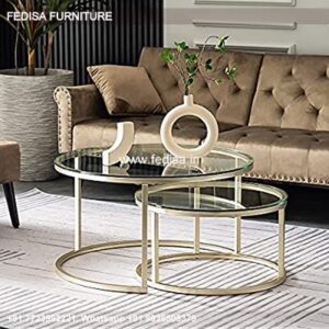 Glass Side Table, Ready Assembled Coffee Tables Coffee & Center Table Online