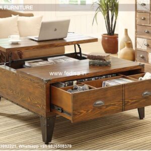 Mirrored Coffee Table, High Coffee Table Coffee & Center Table Online