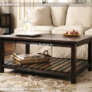 Walnut Coffee Table, Large Ottoman Coffee Table Coffee & Center Table Online